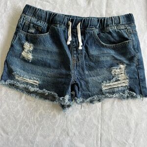 YMI Denim Distressed Women Shorts size small